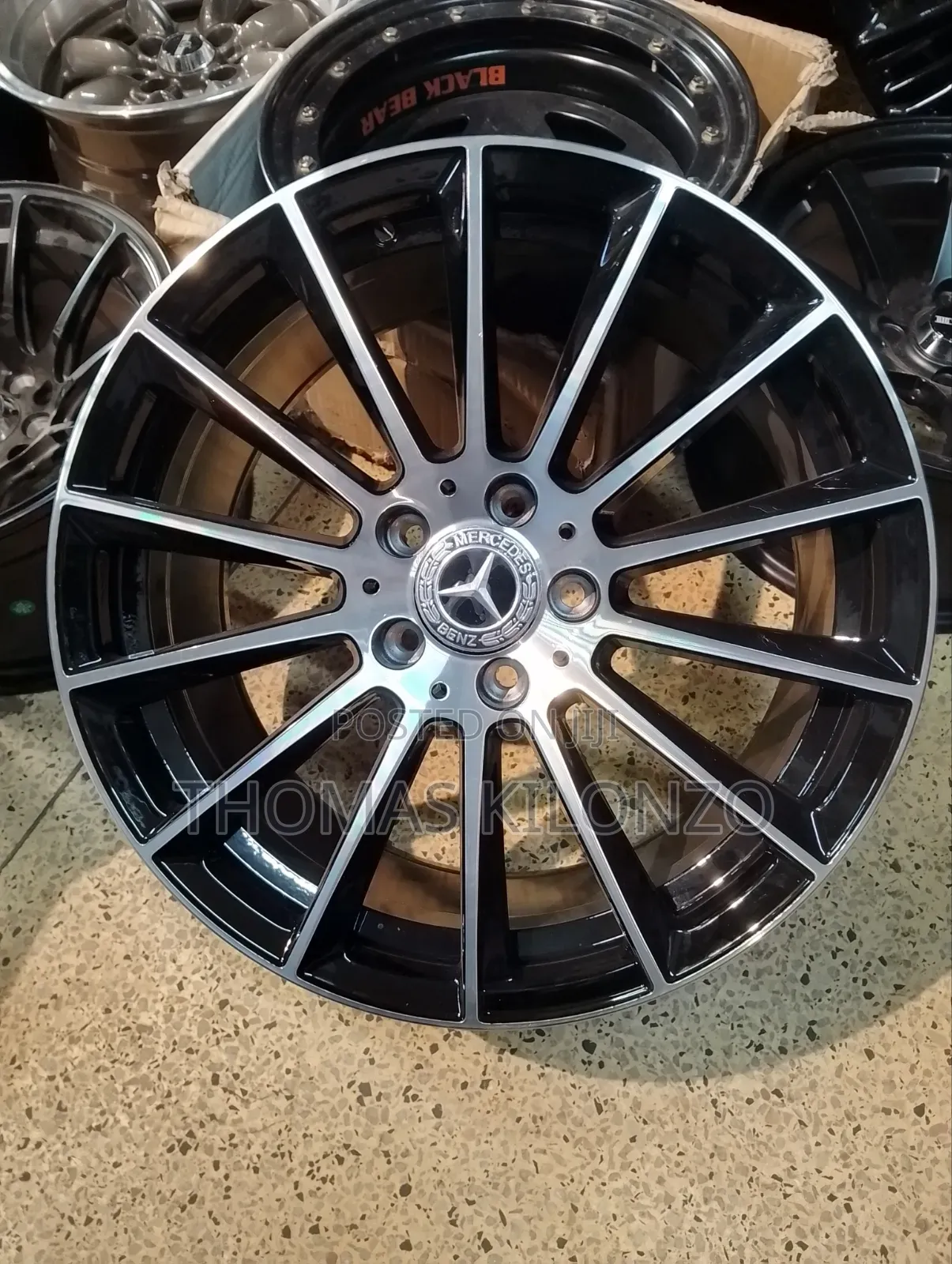 Size 18 Mercedes Benz Rims