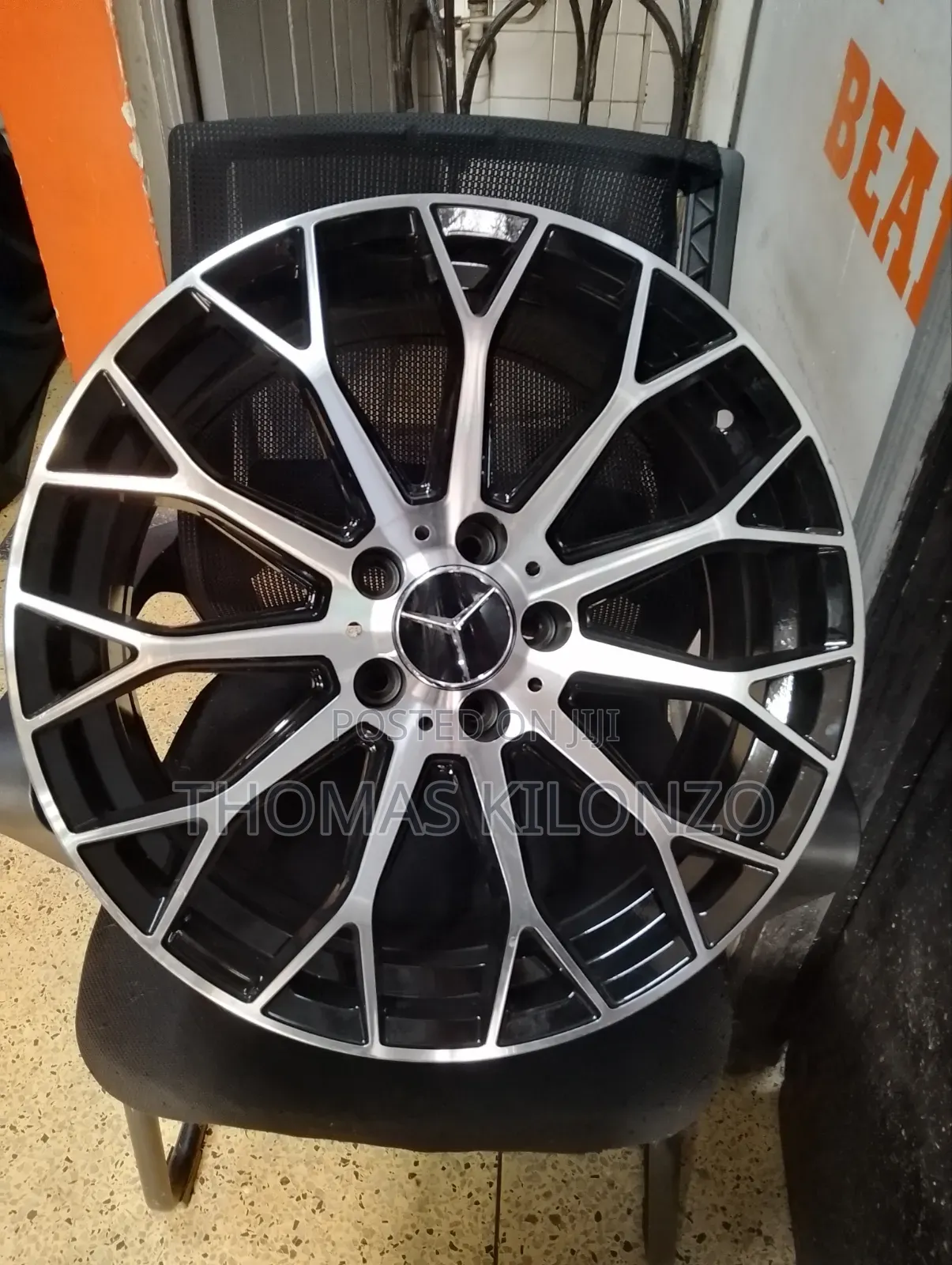 Size 18 Mercedes Benz Rims