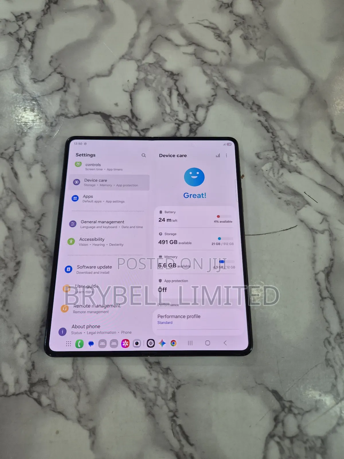 Samsung Galaxy Z Fold 5 512 GB Black