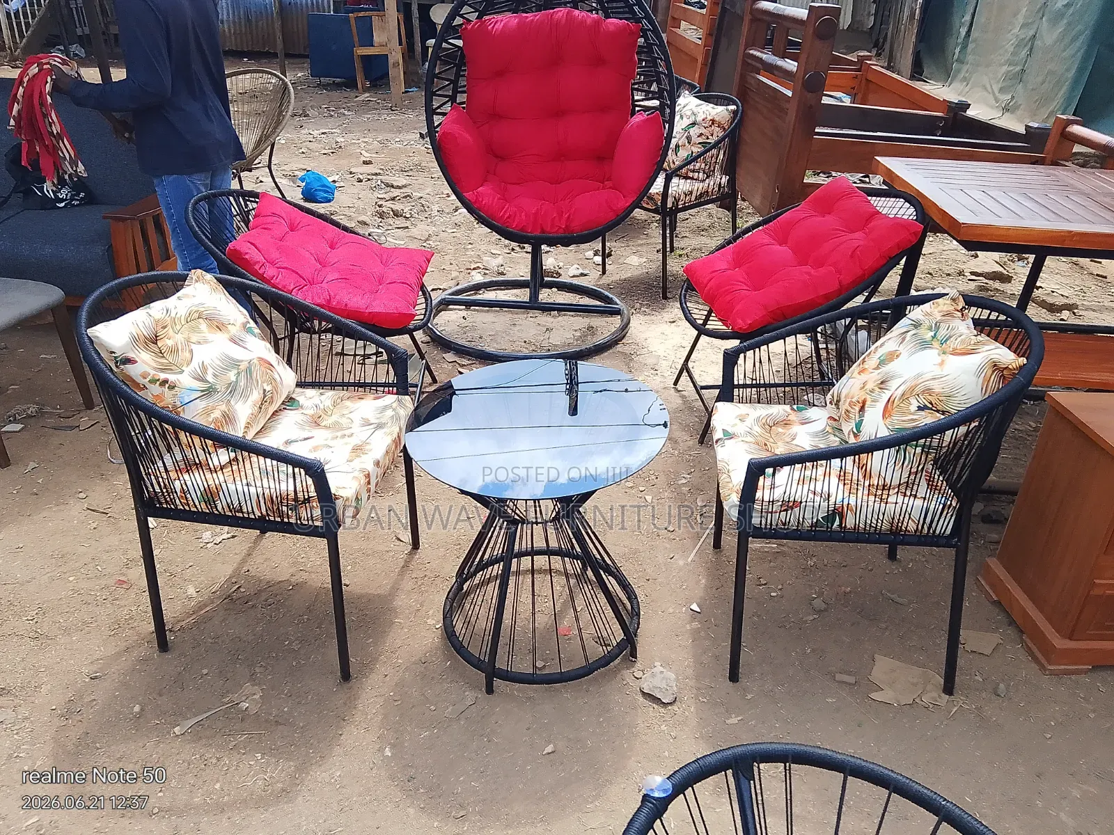 Strong Home/Office Balcony/Outdoor Garden Set Up