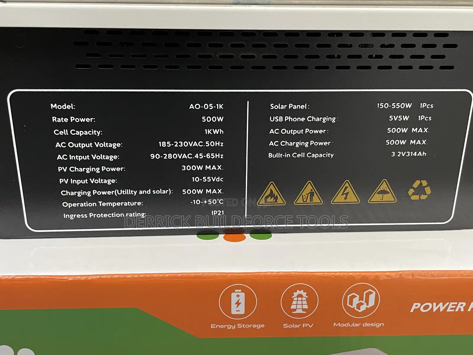 Gotosolar 1kwh 500w Portable Power Station