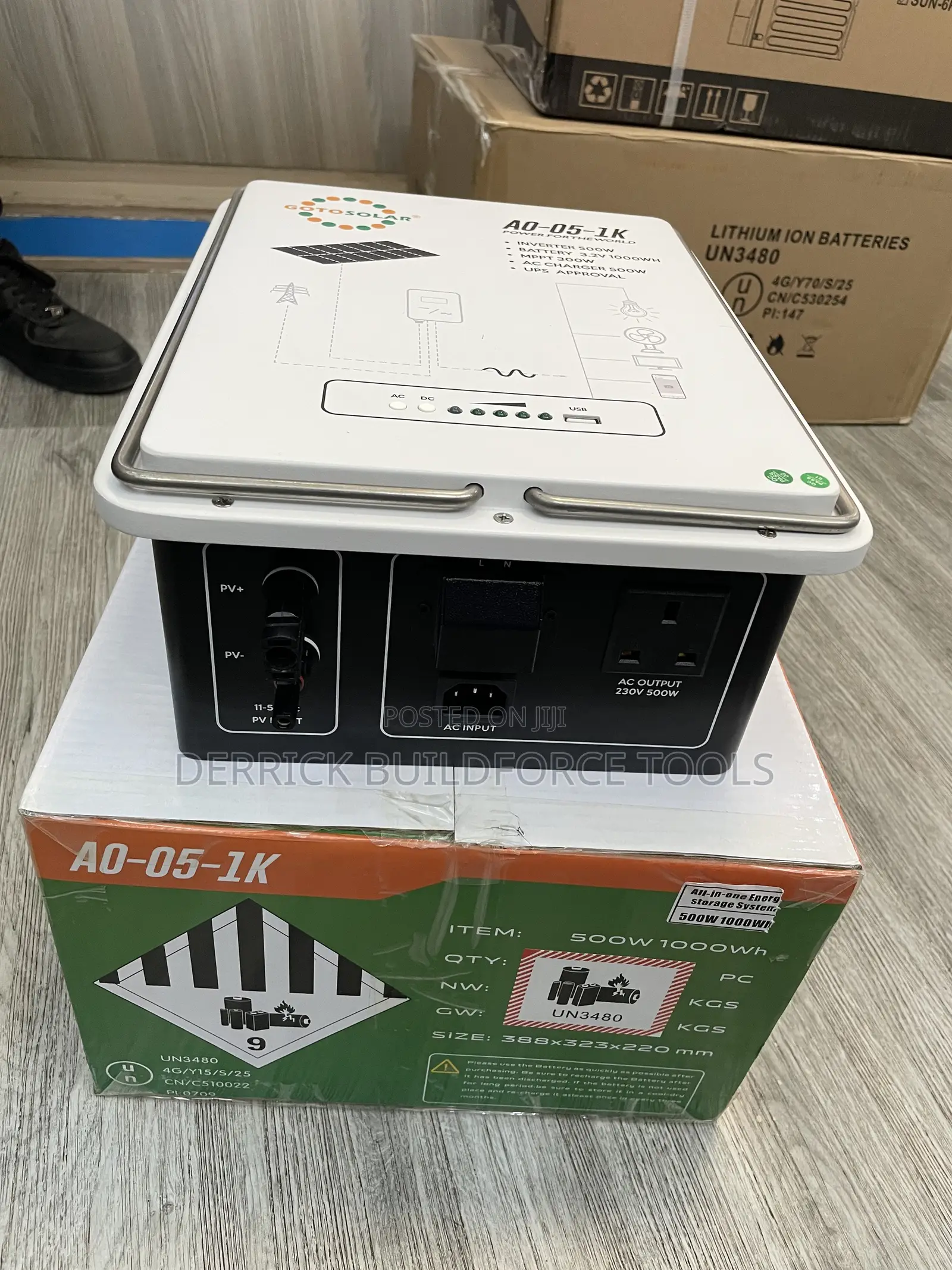 Gotosolar 1kwh 500w Portable Power Station