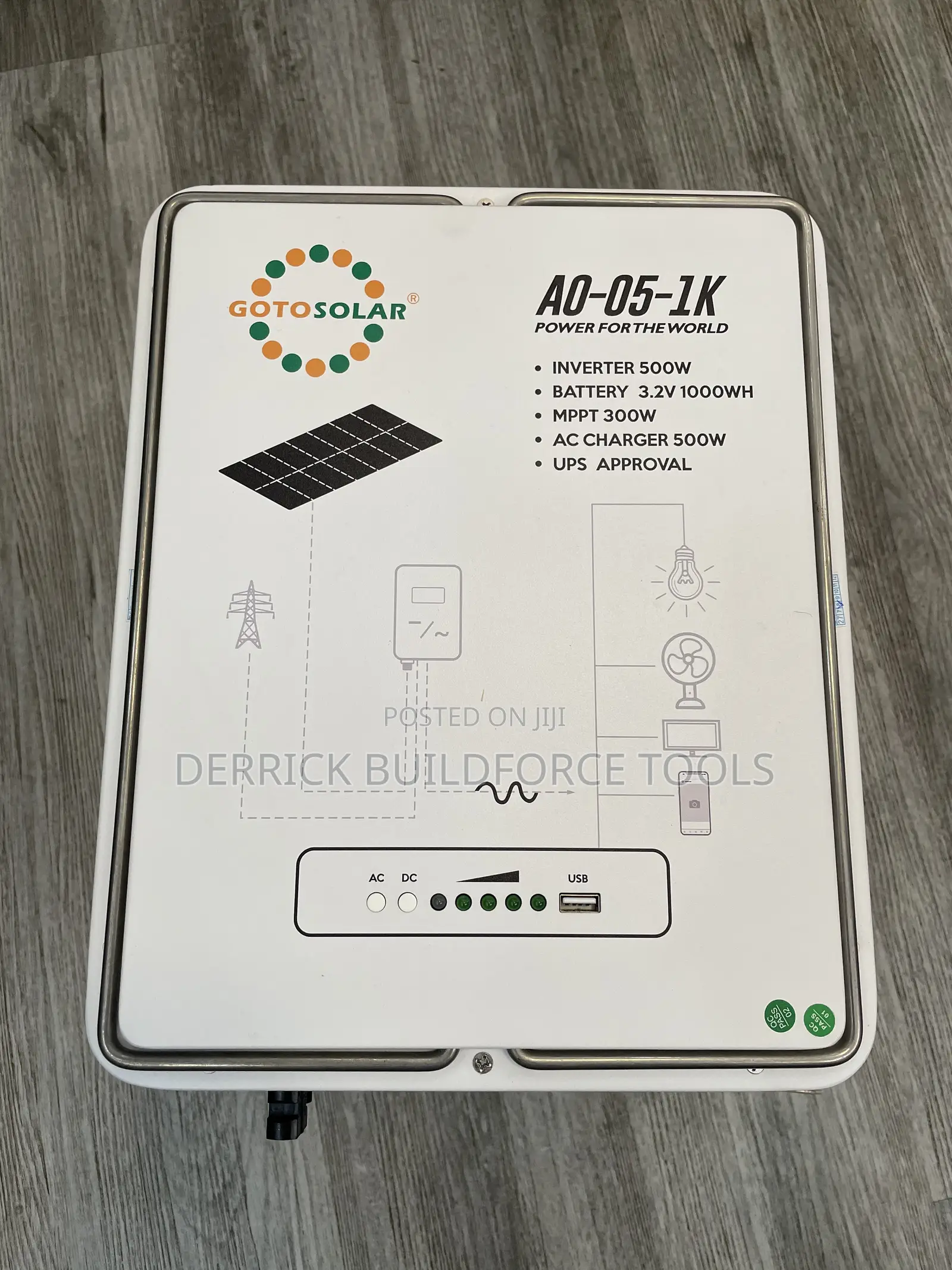 Gotosolar 1kwh 500w Portable Power Station