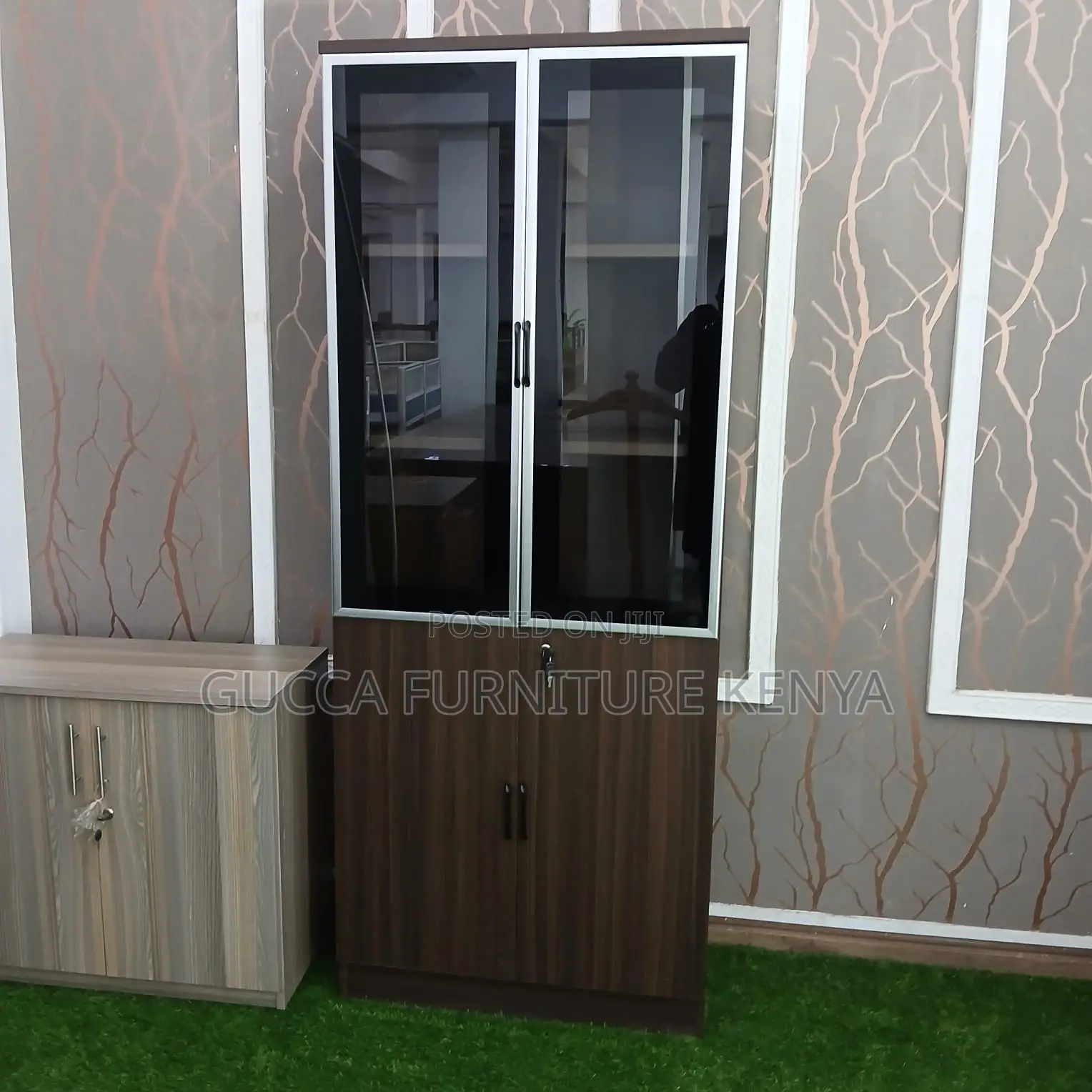 2-Door Wooden Imported File Cabinet