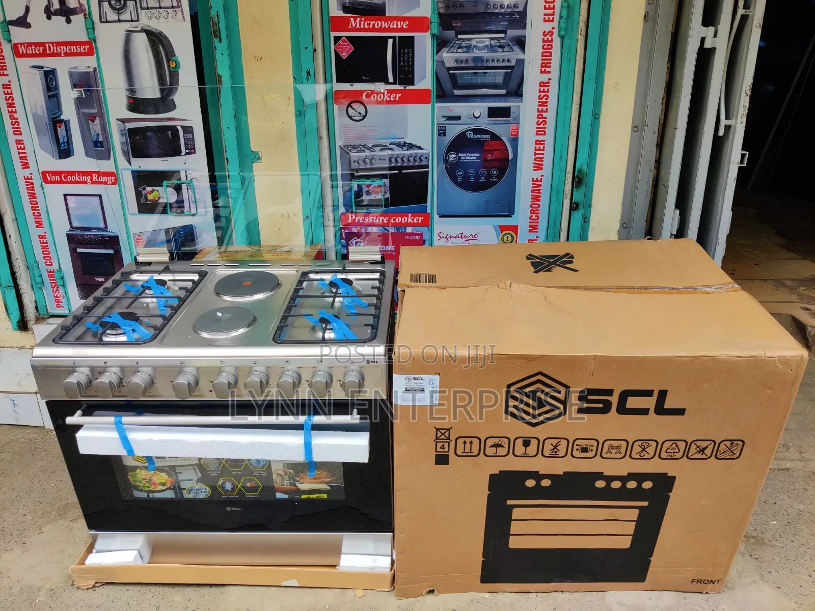 *Samsung SCL Free-Standing Cooker: SCL-Fc9642wsi* ° *60x90cm*