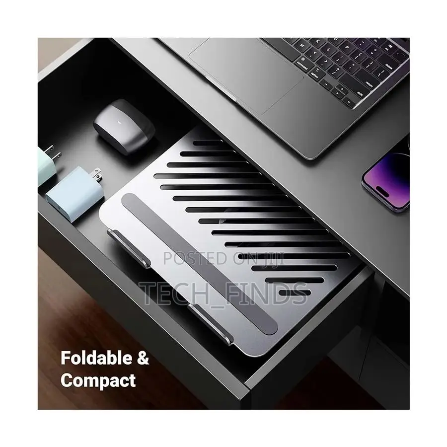 Ugreen Aluminium Swivel Laptop Stand – Lp592 (Ug-90849) – Silver