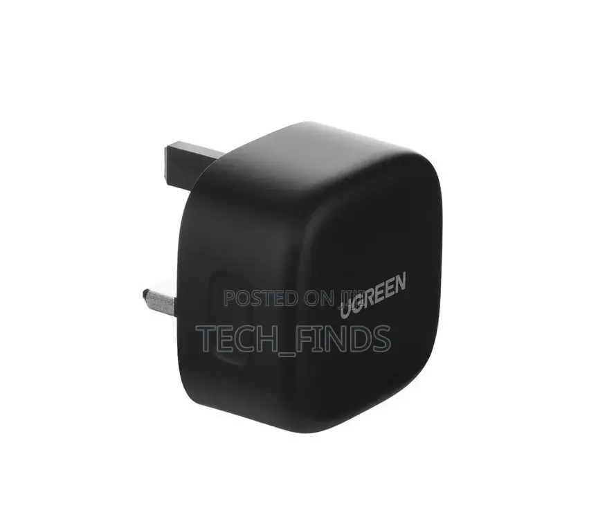 Ugreen Usb-C 25w Pd Charger With C-C 2m Cable Uk Black - Cd250