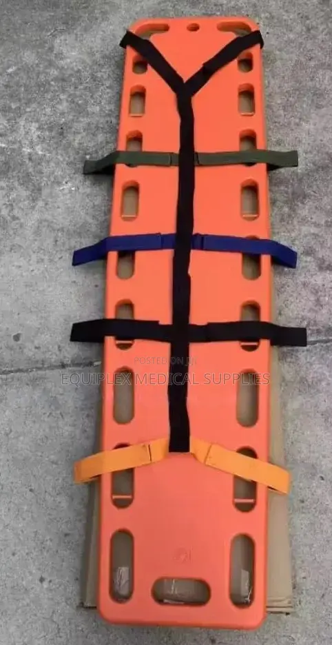 Safety Spider Straps (Patient Stability Straps on a Spine Board)