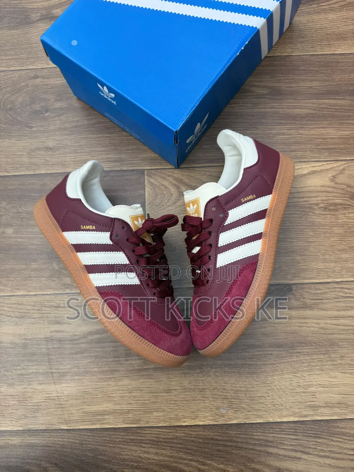 Adidas Samba Tripple Maroon Og
