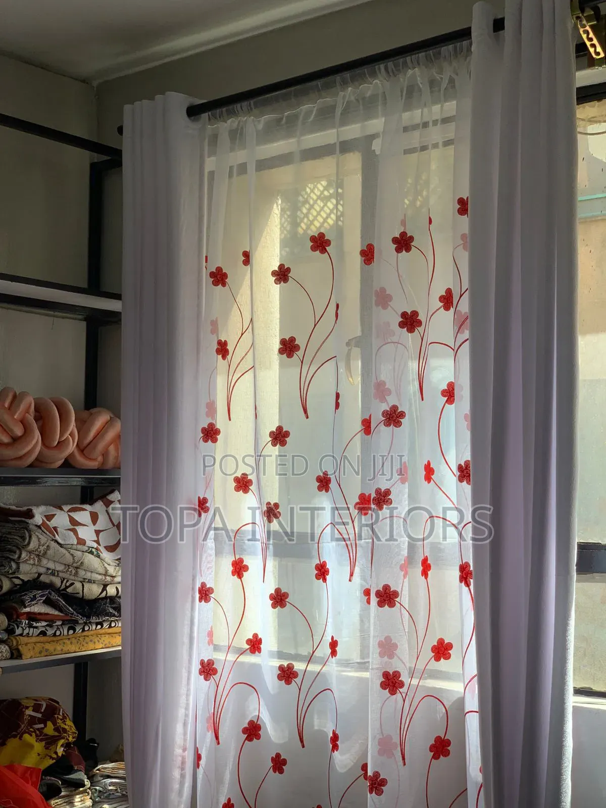 White House Curtains for Doors and Windows