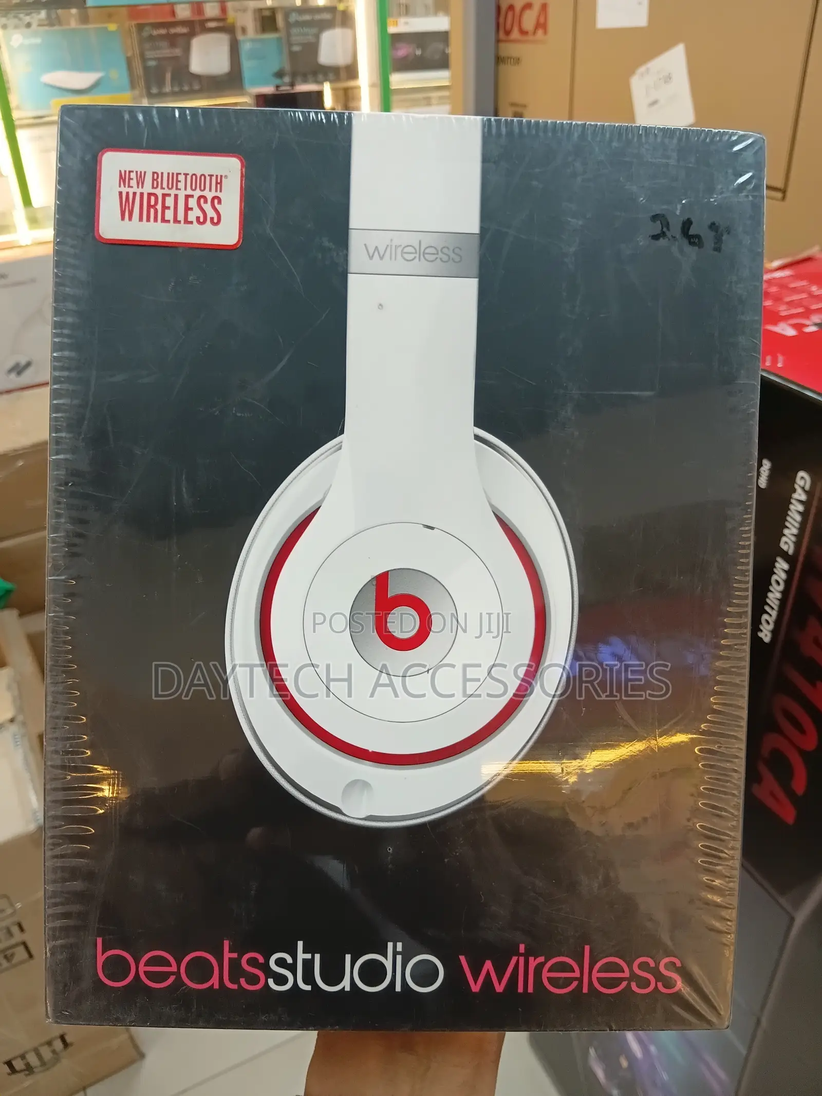 Beats Studio Wireless Headphones Featuring Bluetooth Connectivity.