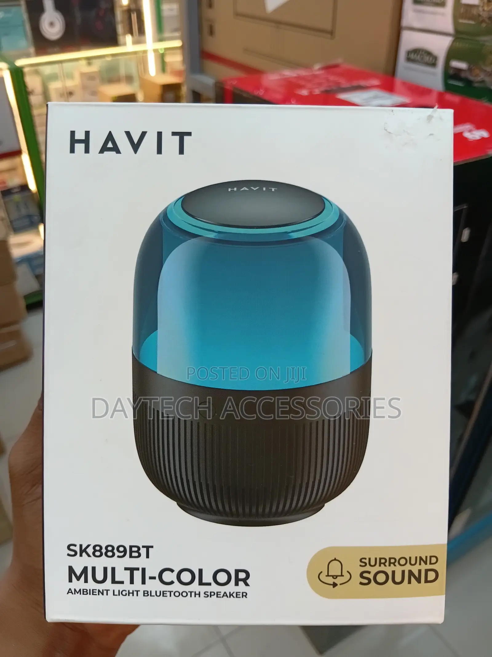 This Havit Sk889bt Speaker Features a 360° Led Light Display