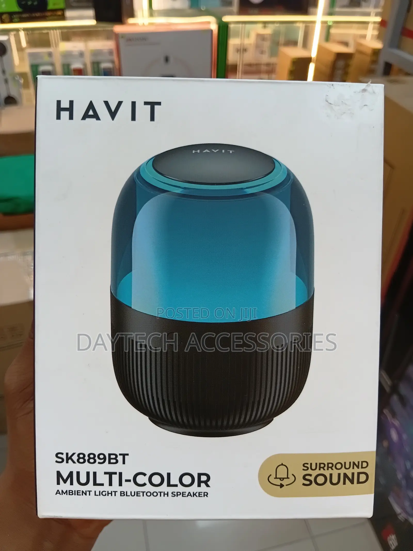 This Havit Sk889bt Speaker Features a 360° Led Light Display