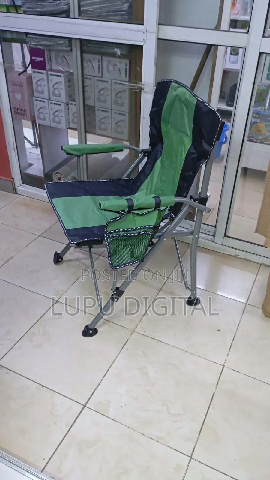 Heavy Duty Camping Chair Comes in Black,Green,Camouflage Blue