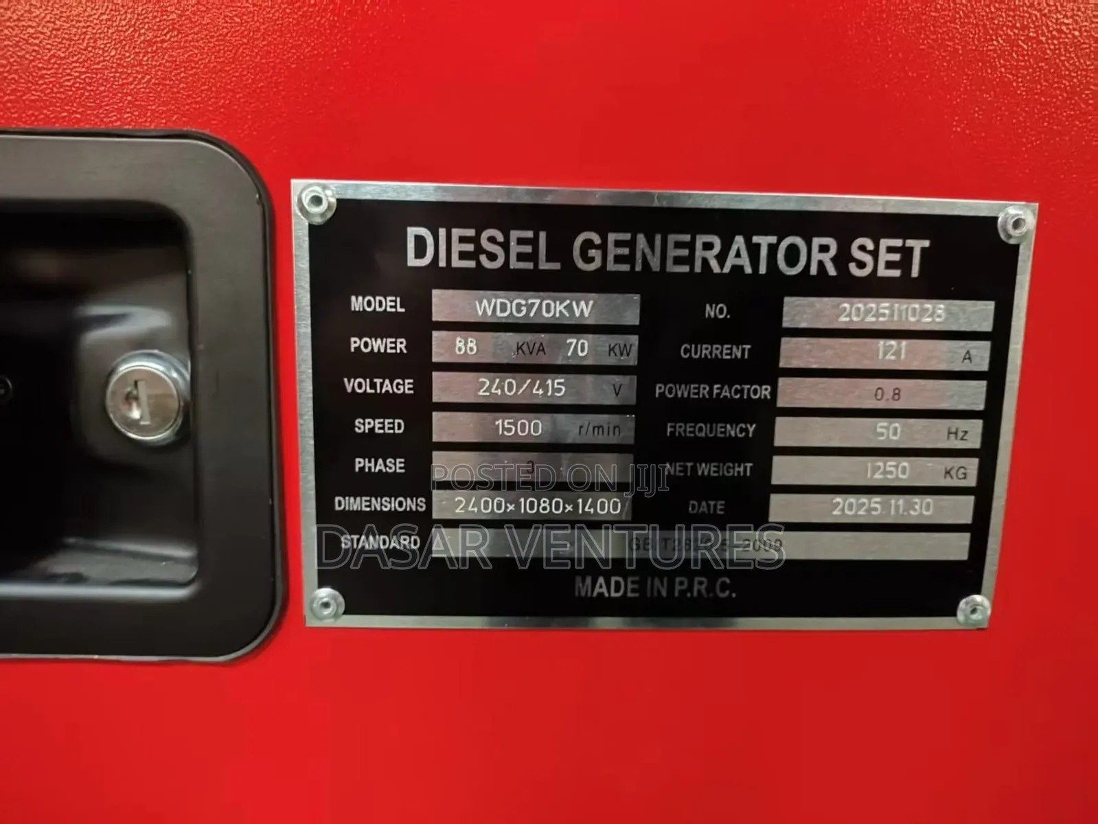 Generator 90kva Windsor Uk