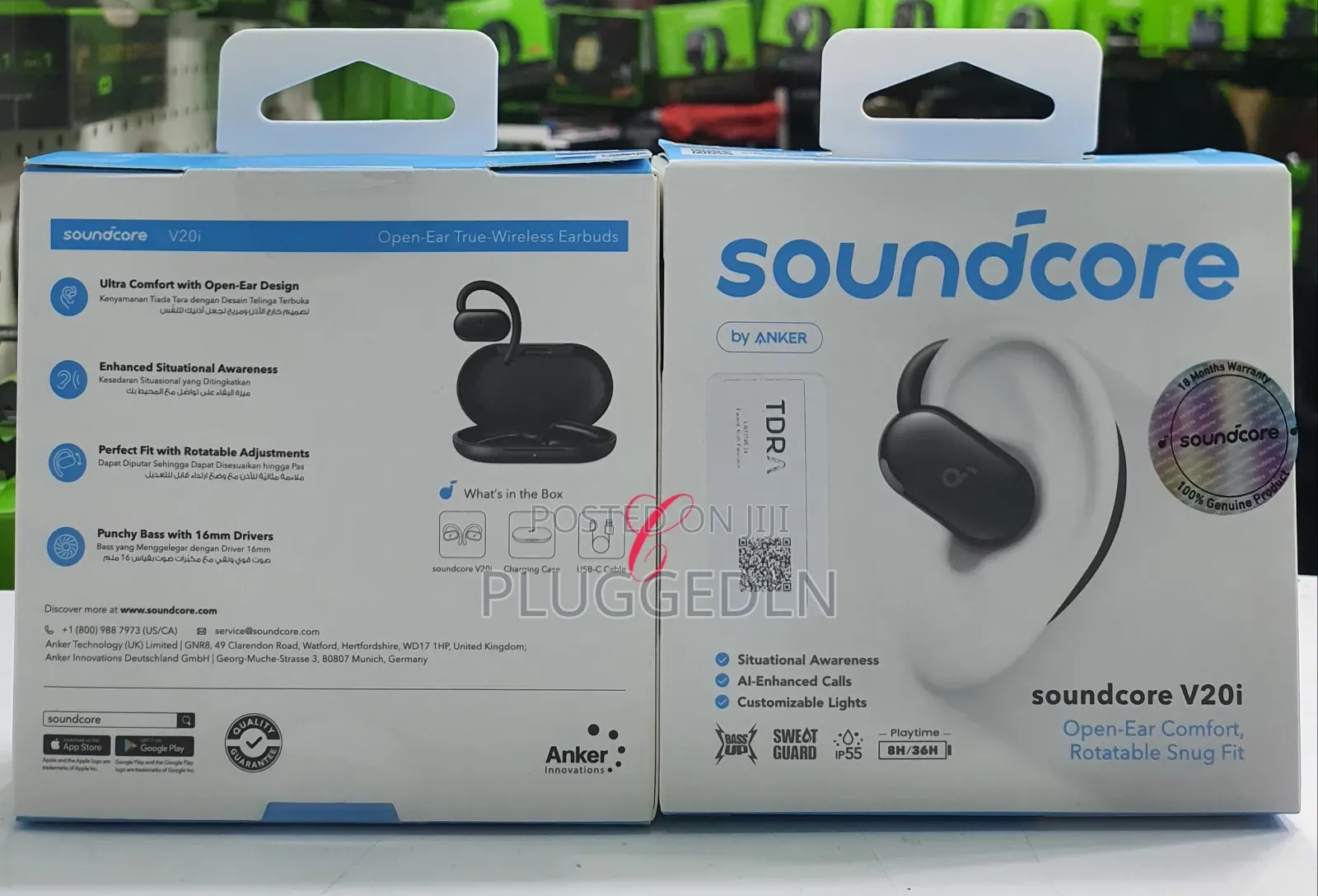 Soundcore *V20i* Open Ear Comfort Rotatable Snug Fit Earbuds