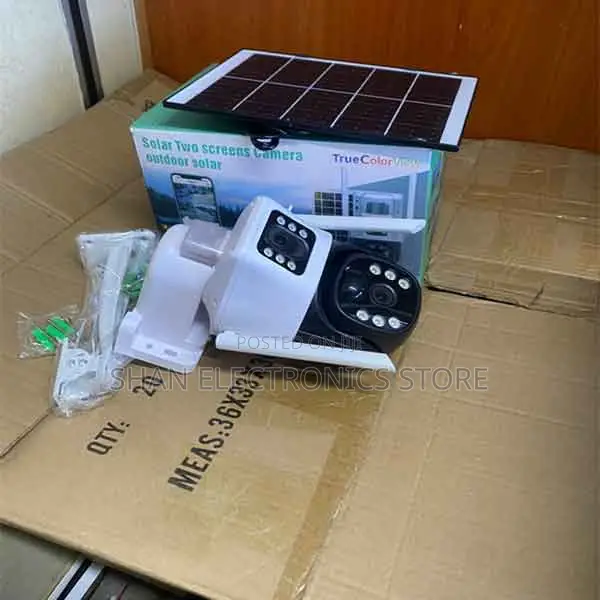 2.4ghz Wi-Fi Dustproof Design V380 CCTV 4g 4mp Solar Cam Wireless