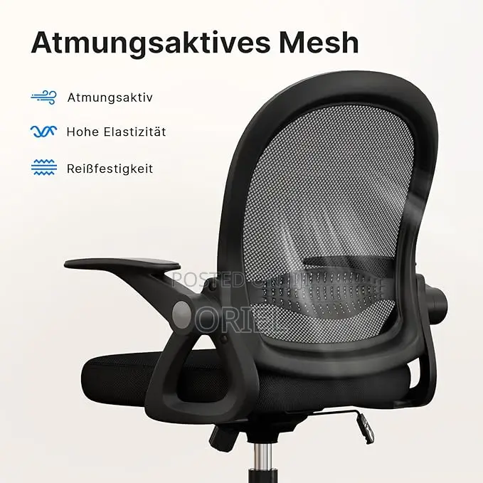 Office Chair : Mid-Back Office Fabric Chair
