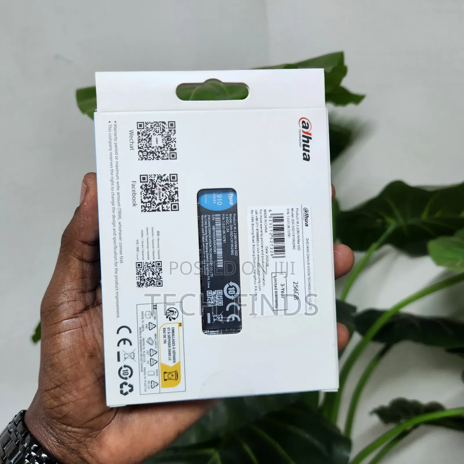 Dahua C910 256gb Nvme M.2 Pcie Gen 3x4 2280 SSD