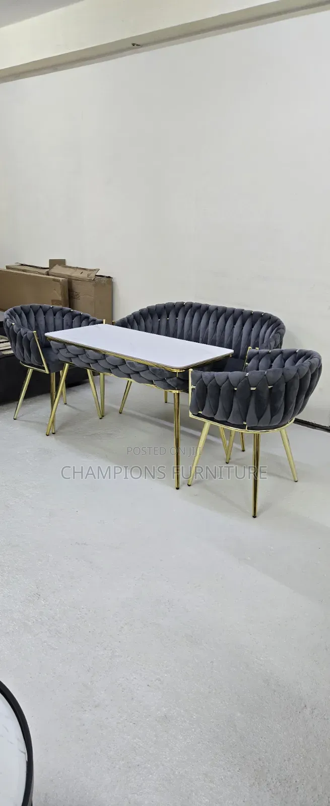 Velvety Luxury Dining Set