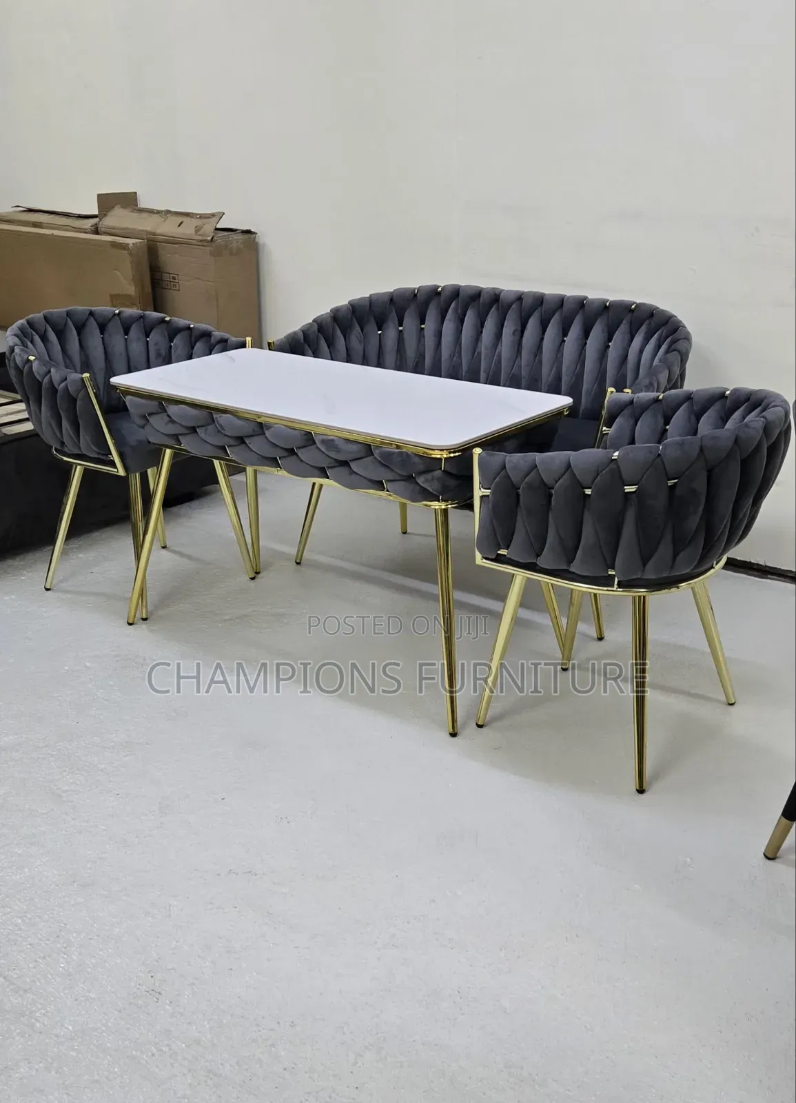 Velvety Luxury Dining Set