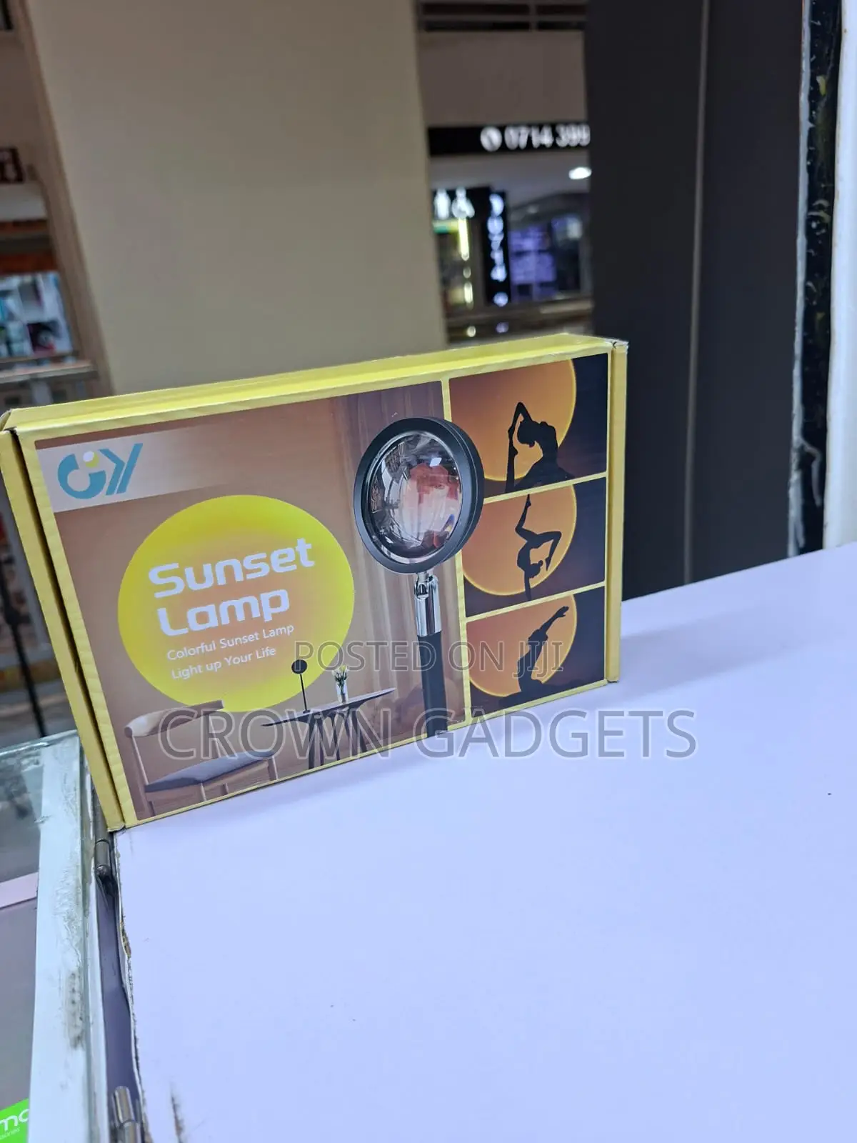 Sunset Projection Lamp Rainbow Light for Room Decoration