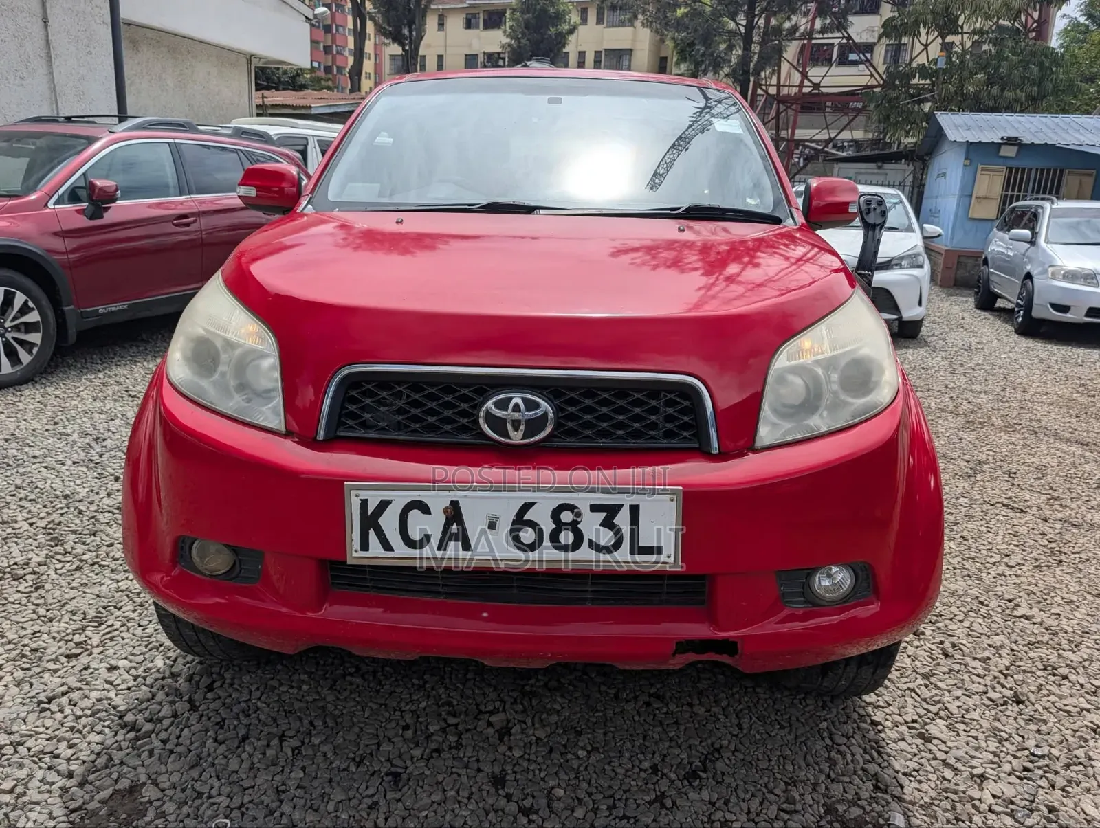 Toyota Rush 2008 Red