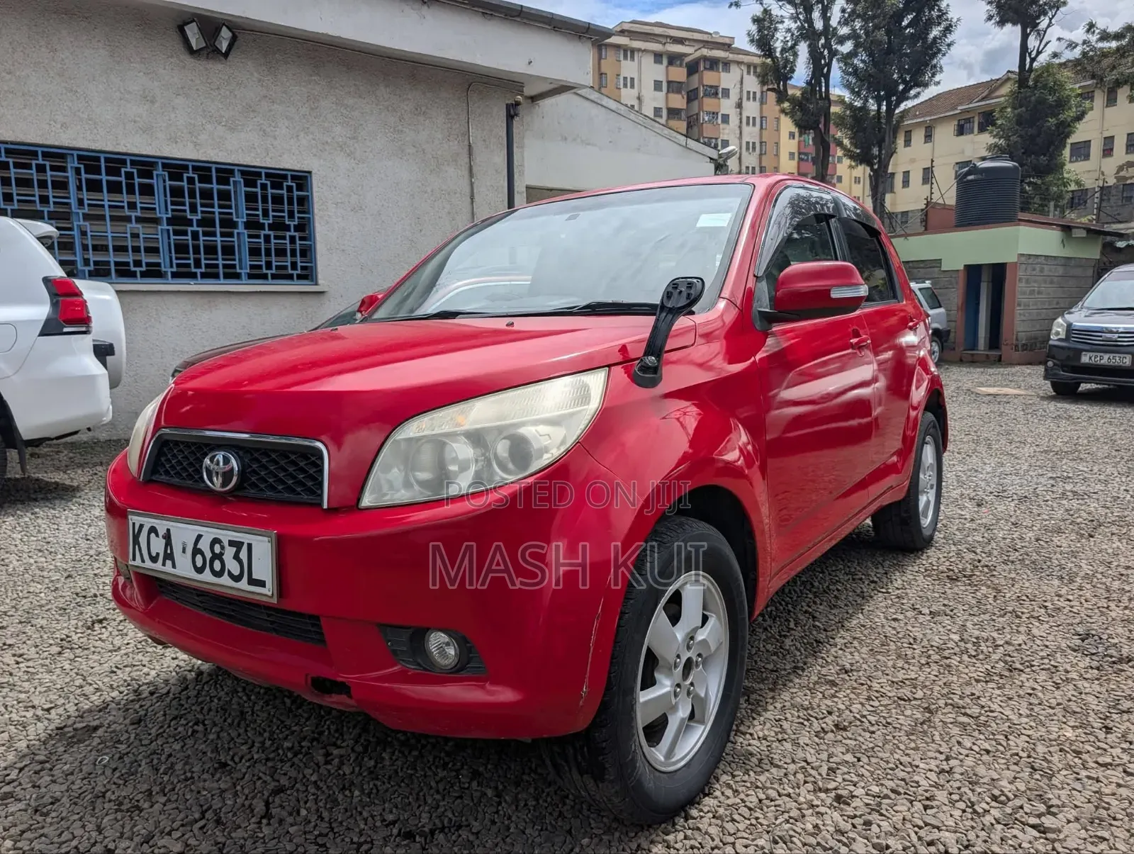 Toyota Rush 2008 Red