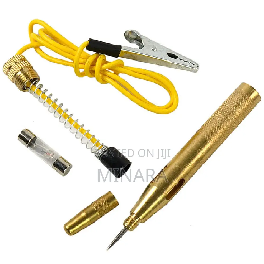 Car Circuit Tester , Auto Electrical Voltage Tester With Light 6-24v