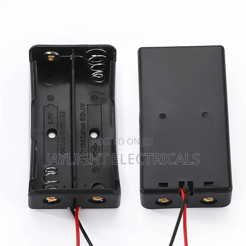 2 Cell Pp 18650 Lithium Battery Holder