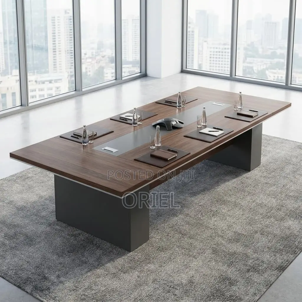 Office Boardroom Table : 2m Conference Table With Cable Management
