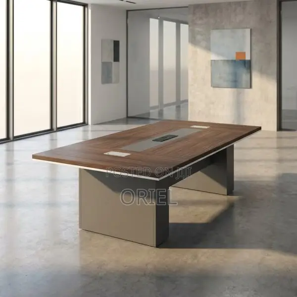 Office Boardroom Table : 2m Conference Table With Cable Management