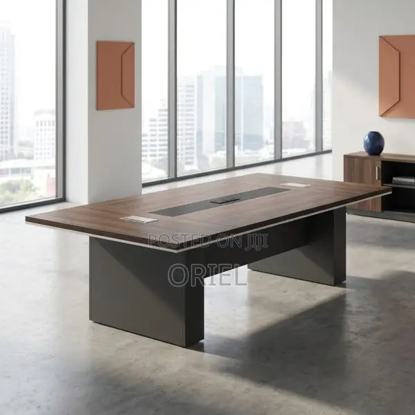 Office Boardroom Table : 2m Conference Table With Cable Management