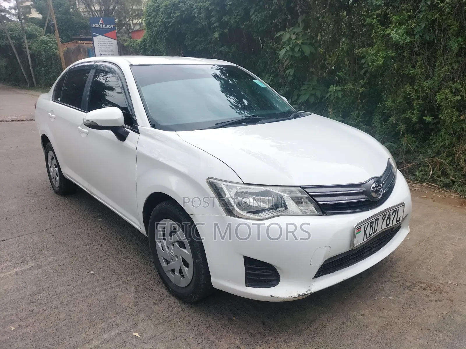 Toyota Axio 2014 White