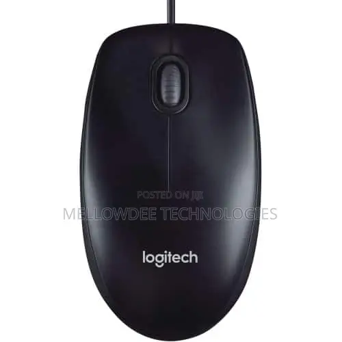 Logitech Wired Mouse M90 Black Usb