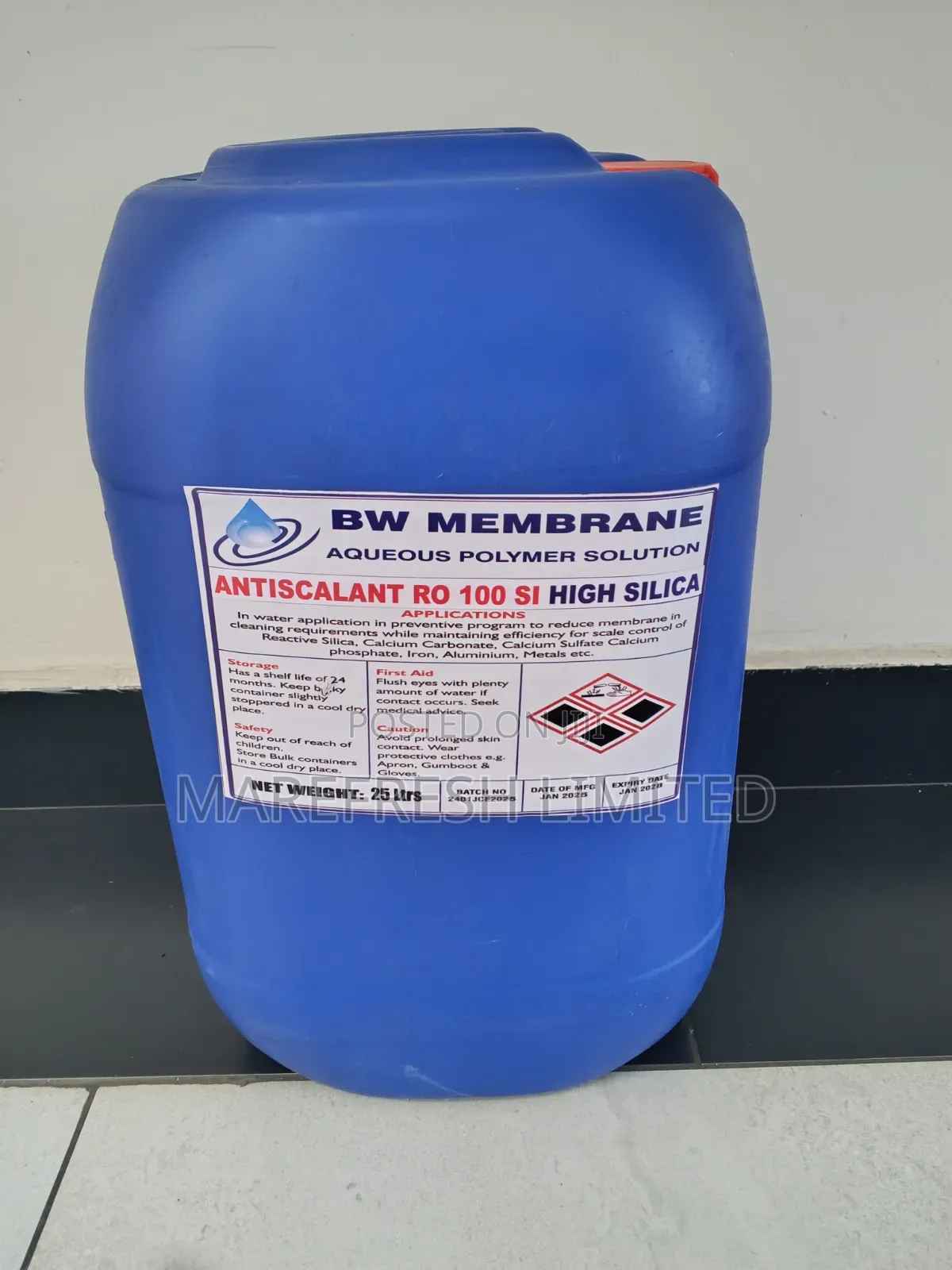 Antiscalant 25ltrs,