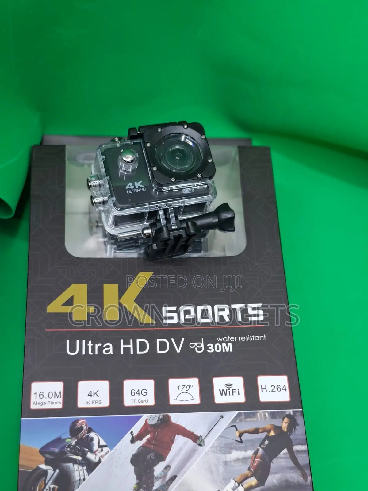 Ultra Hd Sports Action Camera With Wifi Waterproof Case