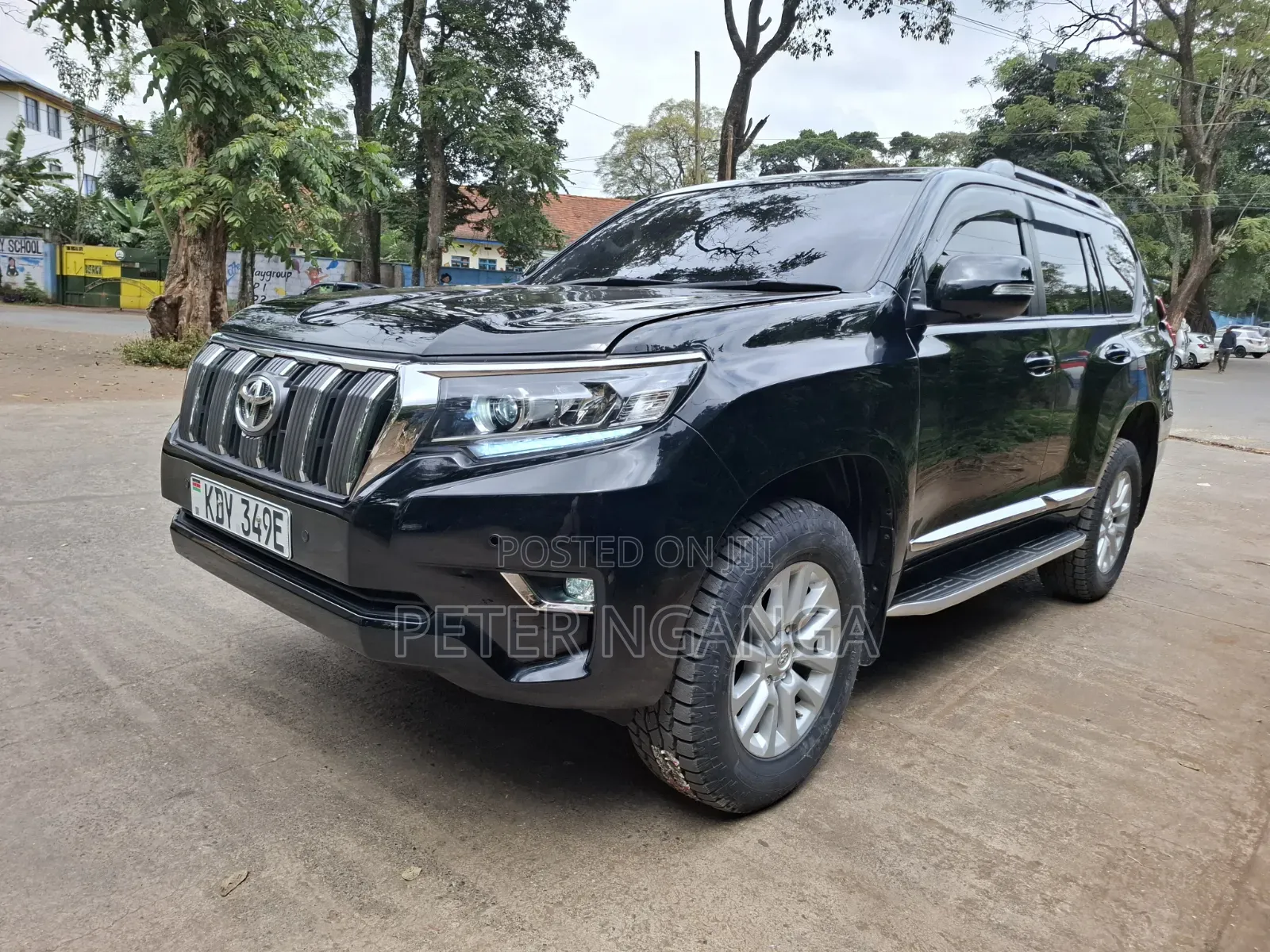 Toyota Land Cruiser Prado 2015 Black