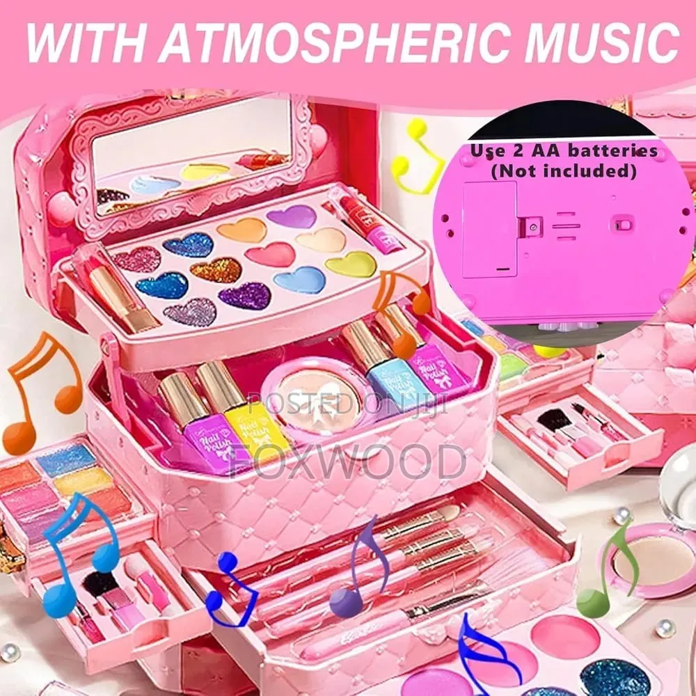 Deluxe Kids Makeup Suitcase Set –