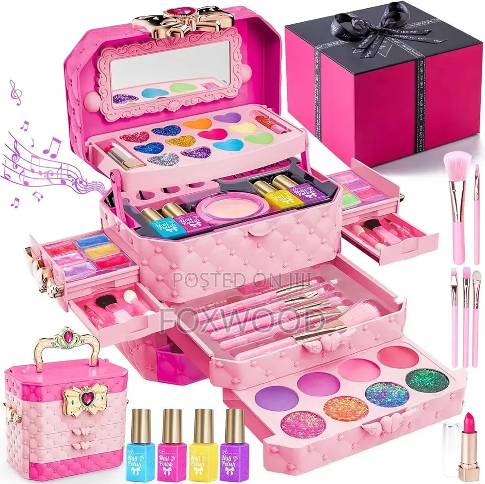Deluxe Kids Makeup Suitcase Set –