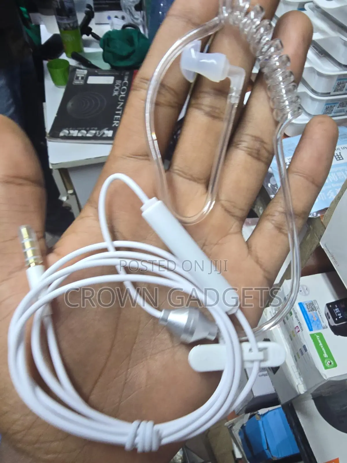 Fbi Wired Earphone With Air Tube and Call Control Button