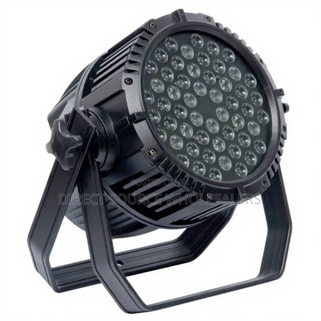DMX-Controlled RGBW Par Light for DJS and Churches