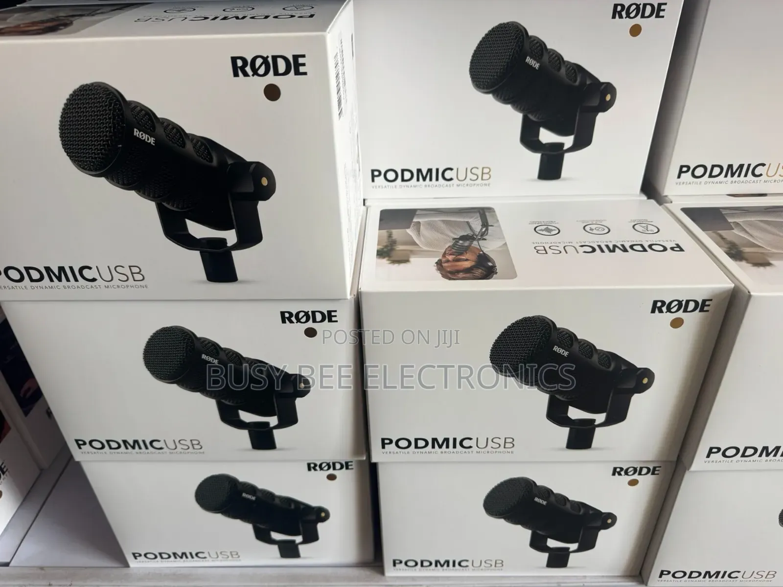 Rode Podmic Usb Professional Mobile Coil Dynamic Microphone