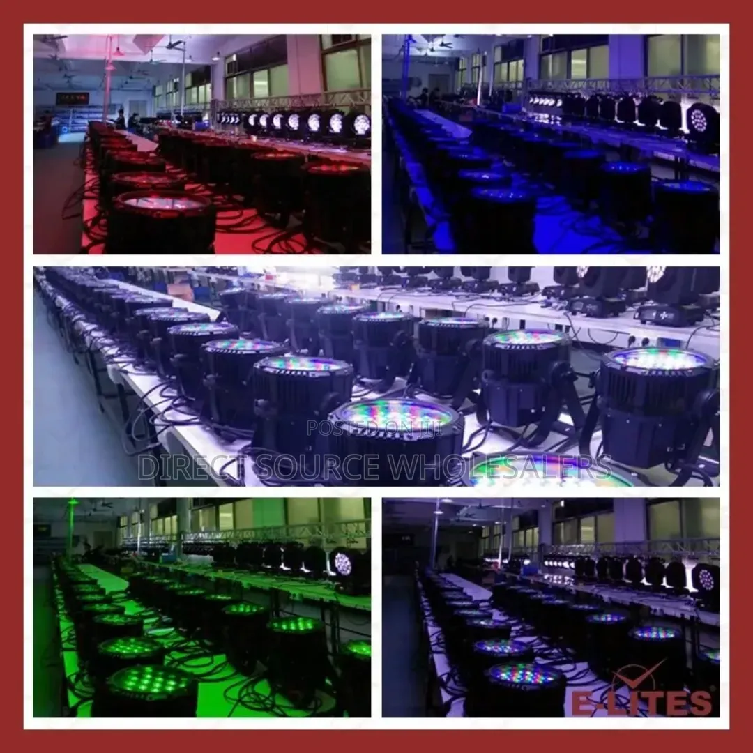 DMX Led Par Can Light for Church, Dj Stage High-Power RGB Stage Ligh
