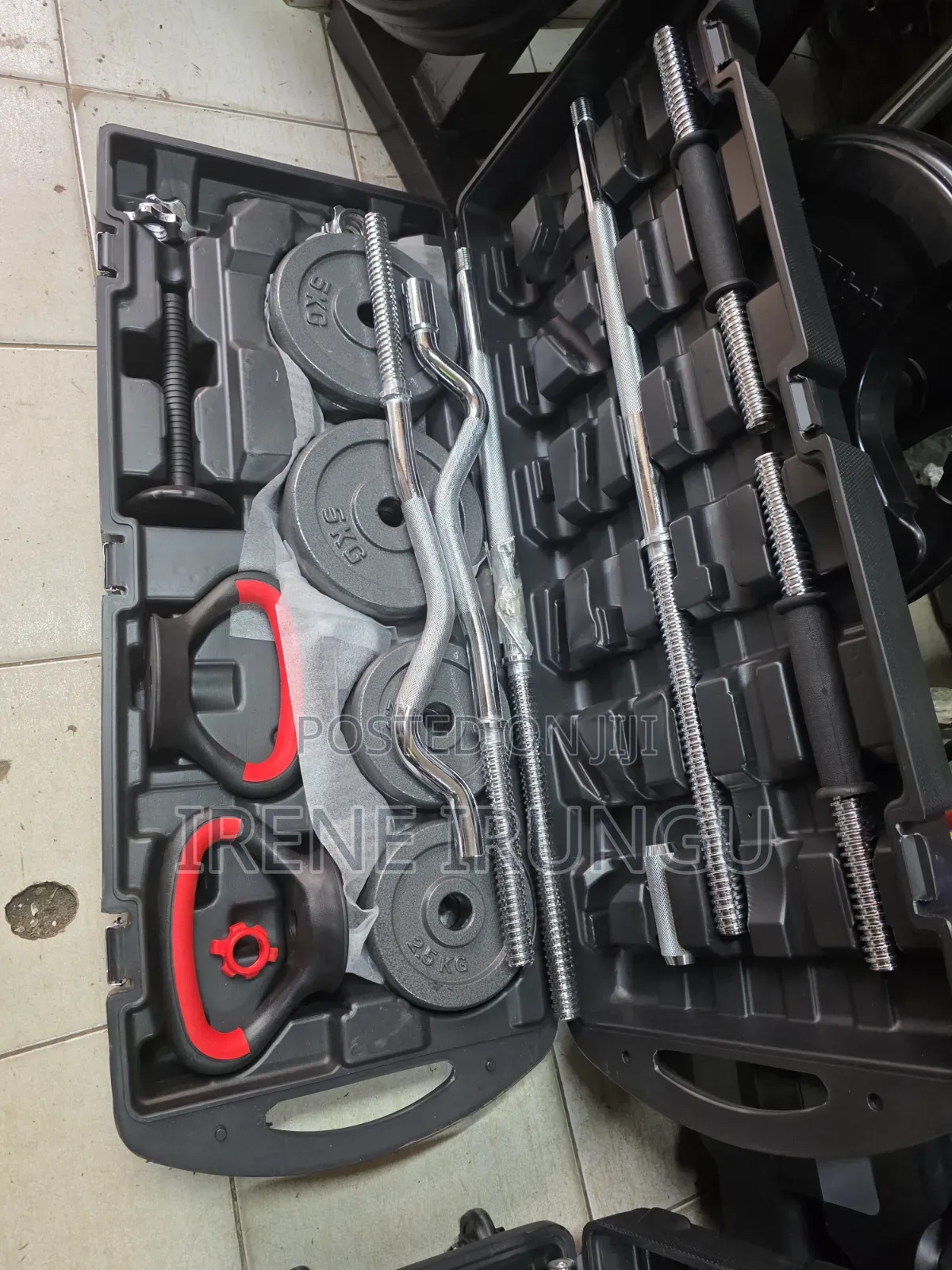 58kgs Kettle Dumbells Set Avaliable