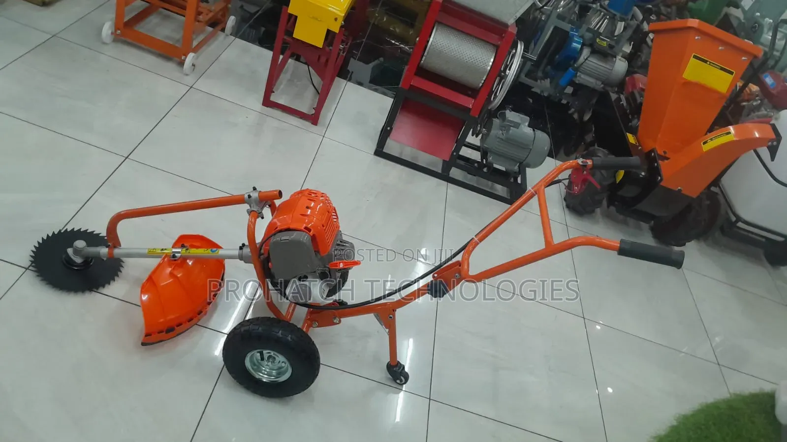 4 Stroke Wheeled Brush Cutter