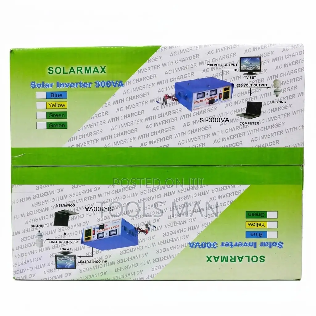 Solarmax 300va Solar Inverter With Charger Si-300va