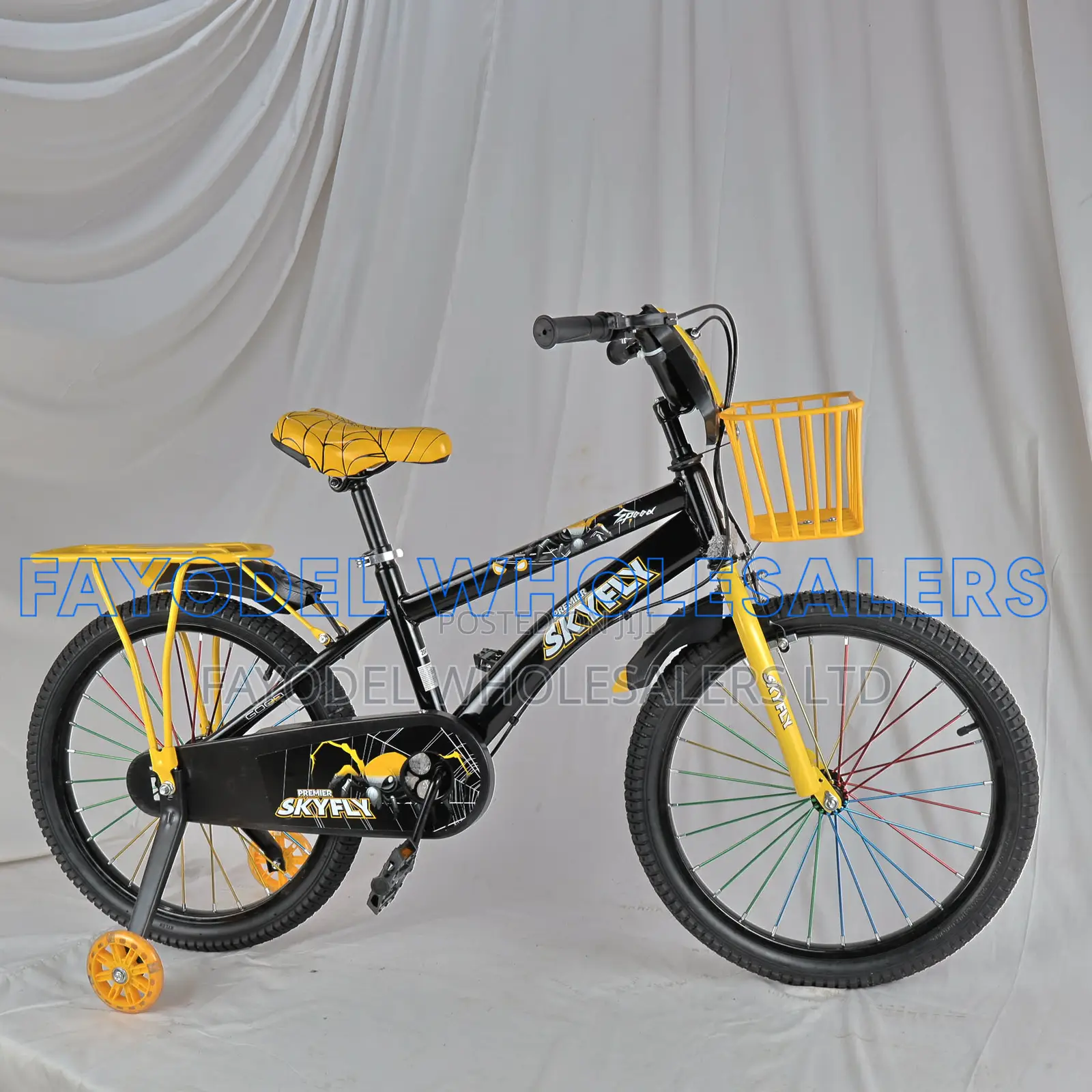 Skyfly Children's Bicycle With Basket