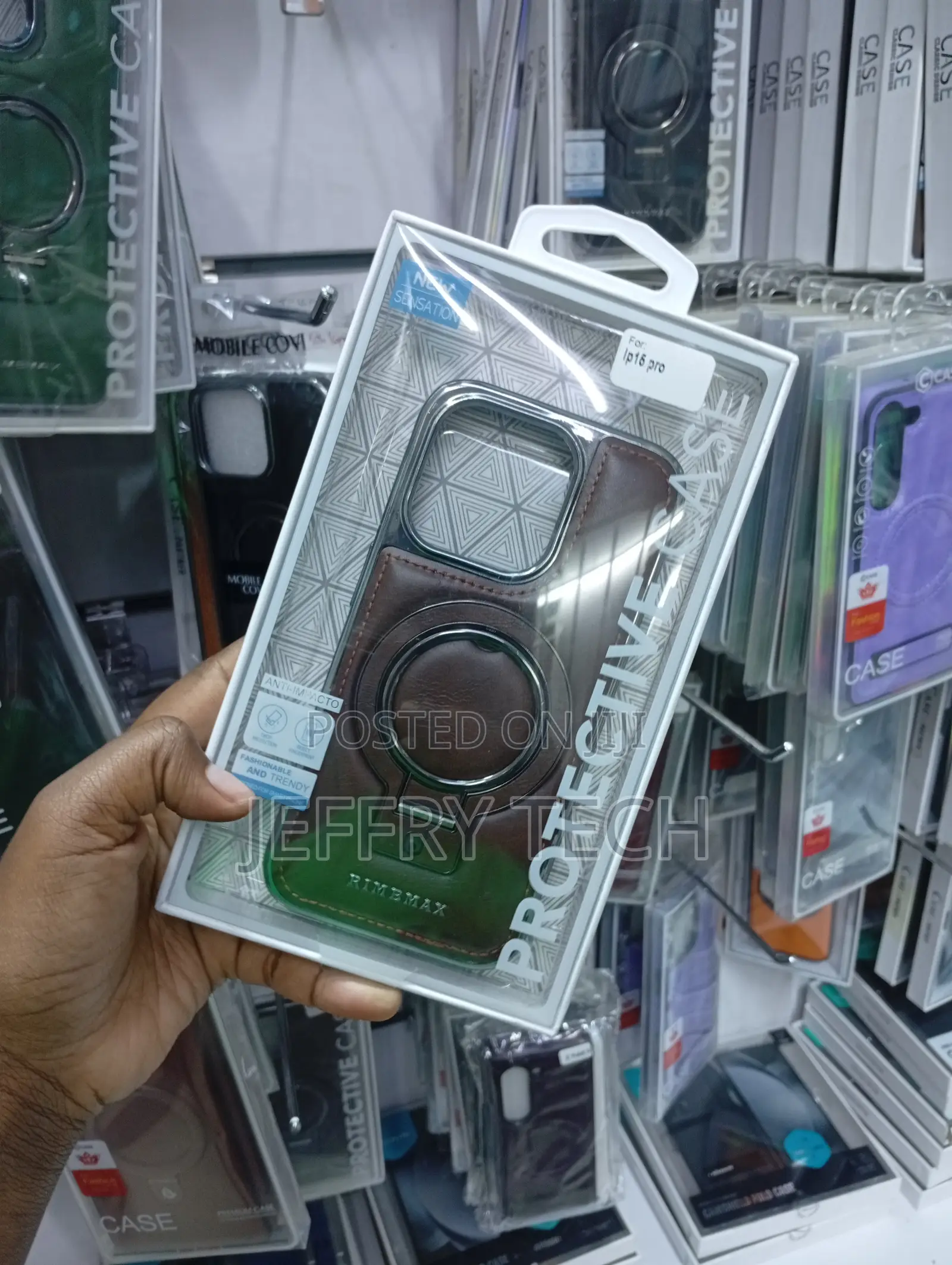 iPhone 16 Pro Max Stylish Aesthetic and a Non-Slip Grip Cover
