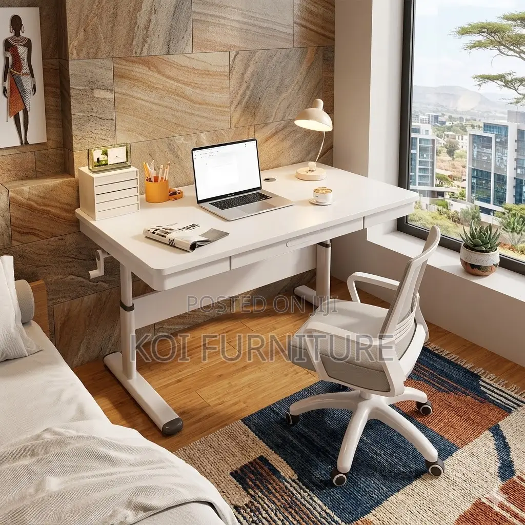 Office Desk; Home Offioce Manual Height Adjustable Computer Desk